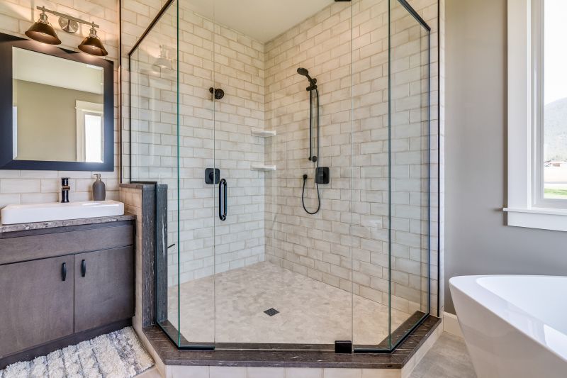 Shower Stall with Multiple Jets